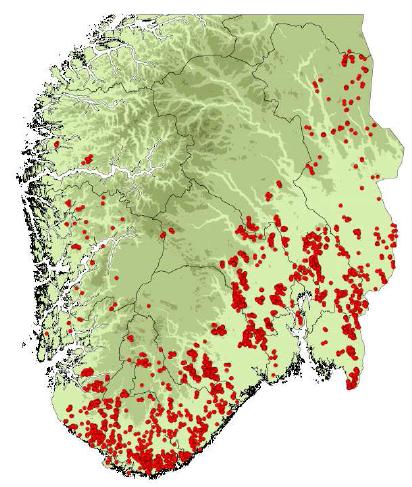 Kalking for innlandsfisk Kalking i offentlig regi startet i 1983 De siste årene har det blitt bevilget 88 mill.