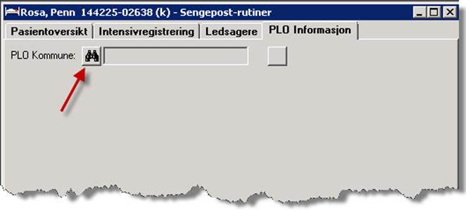 kommunen HAR IKKE: Registreres når det vurderes at