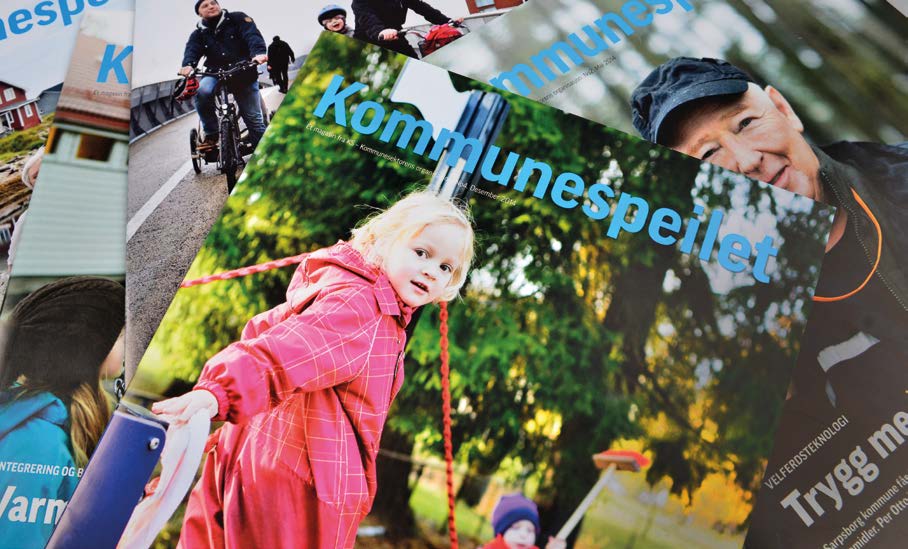 Foto: Anette Kirkeby Kommunespeilet kommer ut fire ganger i året som innstikk i Kommunal Rapport.