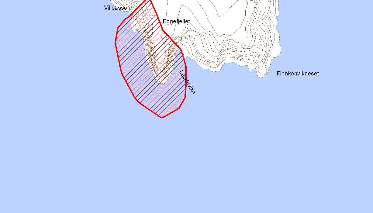 Prioritert viltområde 5005 Andotten Verdisetting A svært viktig viltområde Høyde over havet (m) 1-180 UTM (WGS84) 34W 537490 7831155 Dette er en