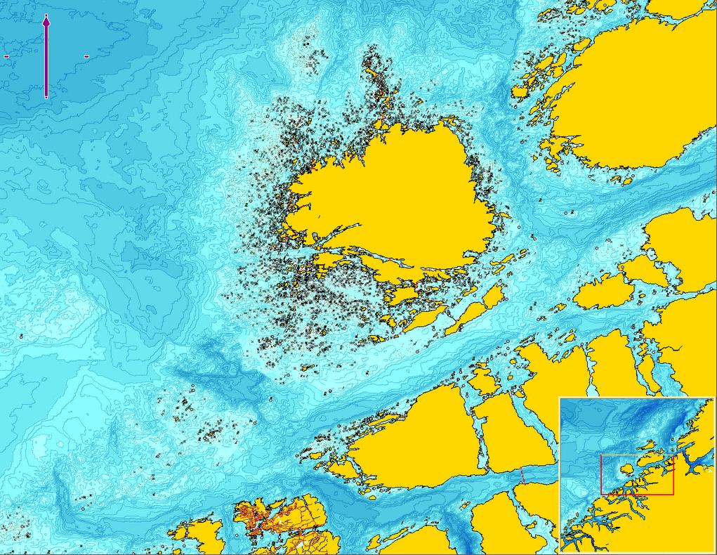 2.5 Meteorologiske data Til å vurdere målt sjøtilstand benyttes meteorologiske data fra to nærliggende meteorologiske stasjoner.