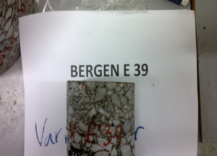 Bergen Prøvene ble tatt på E39 den 10.10.2012. Prøvene fra Bergen har heller ikke blitt tatt ut korrekt.