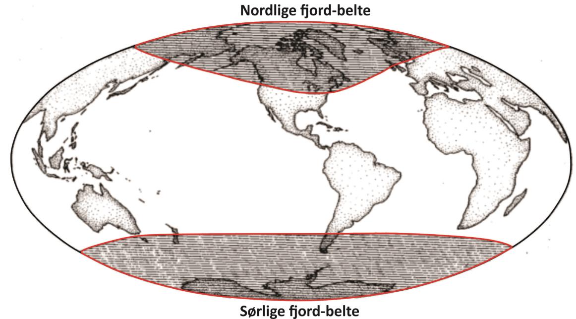 2.3 Geomorfologi i fjorder 2.3.1 Generell oversikt Termen «fjord» har flere definisjoner.