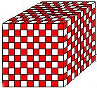 Side 14 av 14 : Vi kunne startet med et kvadrat og vist at en kvadratmeter består av 100 kvadratdesimeter.
