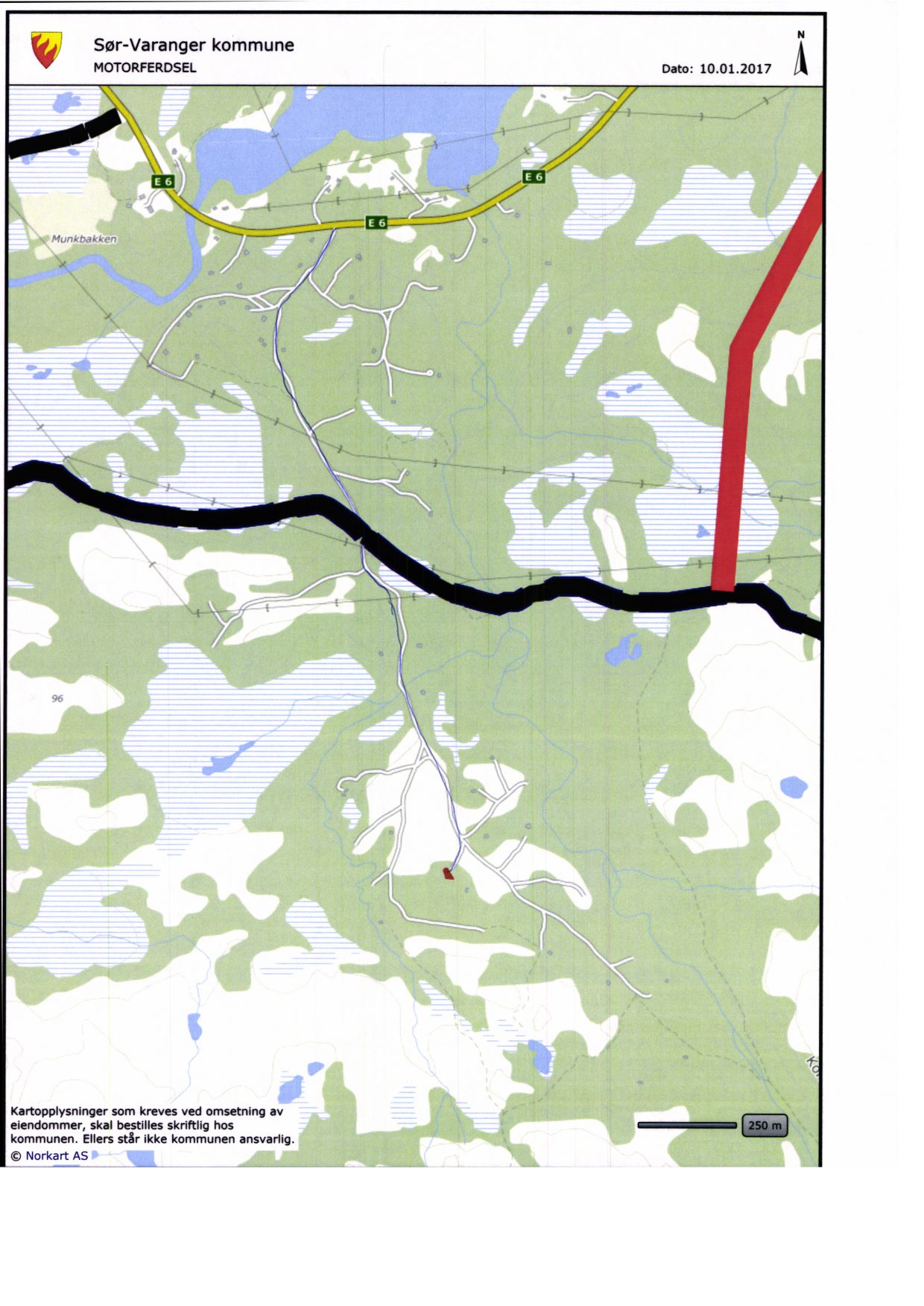 Sør-Varanger kommune MOTORFERDSEL Dato: 10.01.