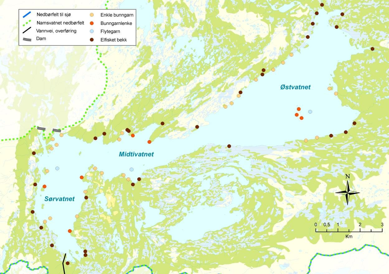 3 METODER 3.1. Garnfiske Prøvefisket ble gjennomført fra 26. til 31. august i 2013.