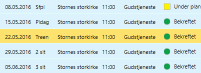 Åpner dialog for å sende e-post til kontakter knyttet til gjeldende avtale. Send SMS Åpner dialog for å sende SMS til kontakter knyttet til gjeldende avtale.