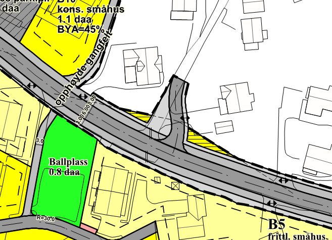 1.3 Mindre endring Statens vegvesen fremmer endring av reguleringsplan som en mindre endring i medhold av plan- og bygningsloven 12-14.