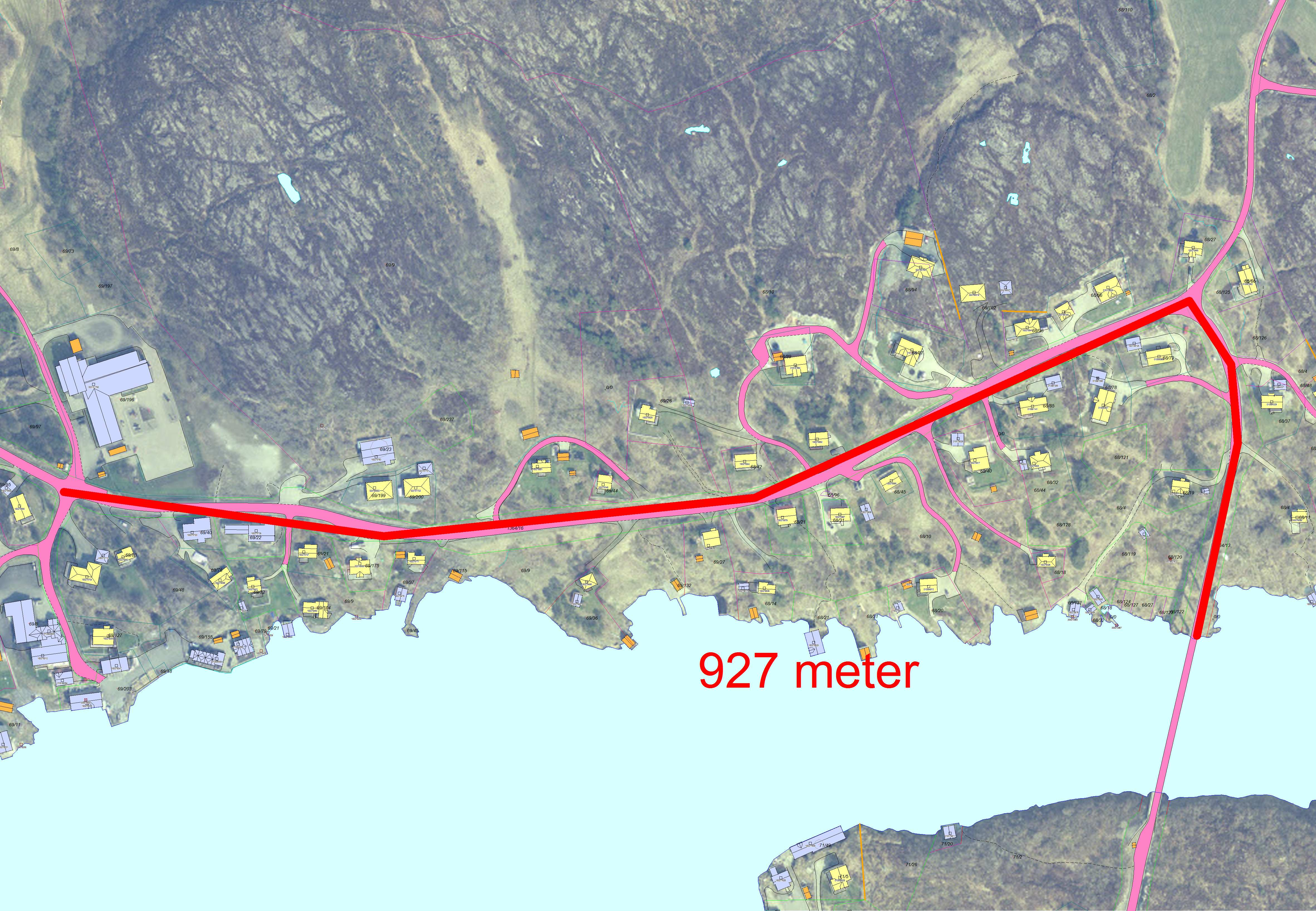 Det tas forbehold om feil i kartet Torgeir