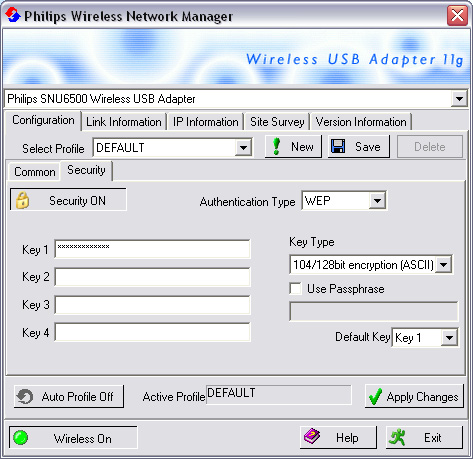 Avansert NO Sikre det trådløse nettverket Start programmet Philips Wireless Network Manager Dobbeltklikk ikonet i systemstatusfeltet Hvis Philips Wireless Network Manager ikke starter, dobbeltklikker