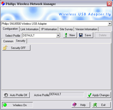 Innstillinger for et Ad Hoc datanettverk Start programmet Philips Wireless Network Manager Dobbeltklikk ikonet i systemstatusfeltet Hvis Philips Wireless Network Manager ikke starter, dobbeltklikker