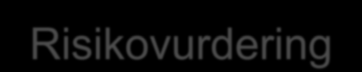 Risikovurdering San Kon nsyn sek Er tiltak nødvendig (risiko over 4 ligh ven Risi krever tiltak, og risiko over 9 er Forsøk et s ko uakseptabel) Beskrivelse av tiltak Atommodeller 1 1 1 Ingen tiltak