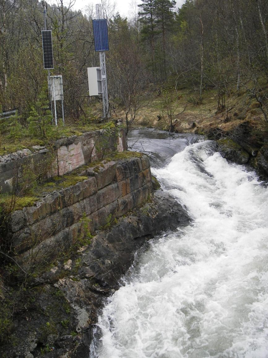 Flomberegning for Falkelva Hamarøy kommune,