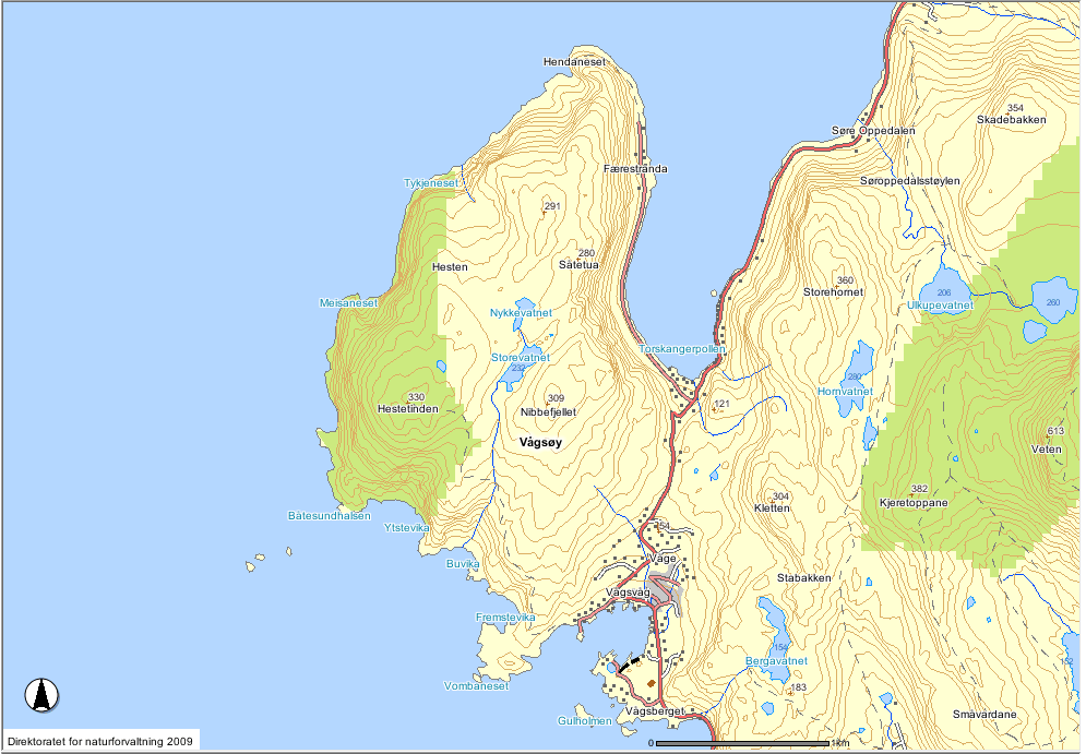 16 Melding om planlagt vindkraftverk på Vågsvåg i Vågsøy kommune eventuelle virkninger av vindkraftverket bli kartlagt.
