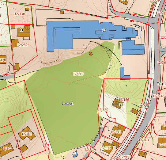 SKOLEBRUKSPLAN 2015-2030 3.2.11 Sevland skole Sevland skole ligger på Sevland, knappe 2 km nord for Åkrehamn. Skoleanlegget består av 3 bygg; - Gamleskolen, 74-bygget og nybygget.