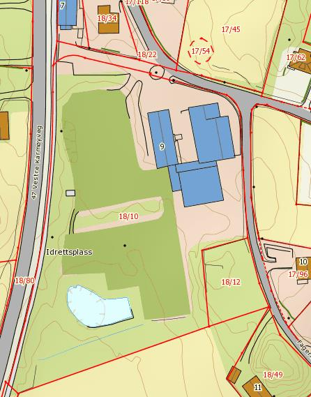 SKOLEBRUKSPLAN 2015-2030 3.2.14 Ådland skole Ådland skole ligger langs Vestre Karmøyveg, vel 2 km sør for Åkrehamn. Skoleanlegget består av 3 sammenhengende bygninger som er oppført til ulike tider.