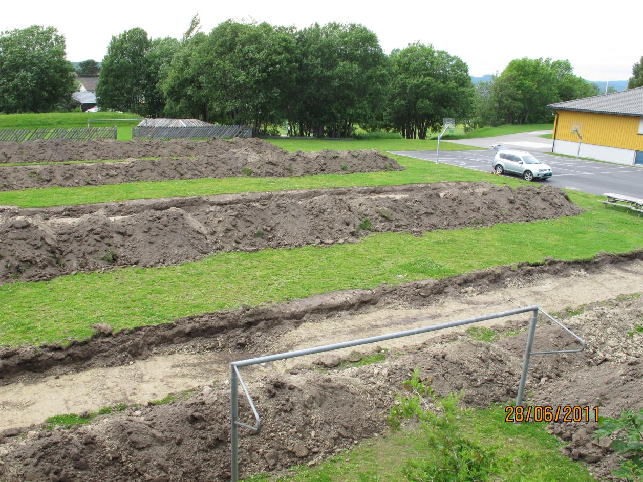 Undersøkelsen DELTAGERE OG TIDSROM Undersøkelsen ble gjennomført fra mandag 27.06.22 til onsdag 29.06.11. Rapporten ble skrevet torsdag den 30.06.11. Feltleder var Volker Demuth, som også skrev rapporten.