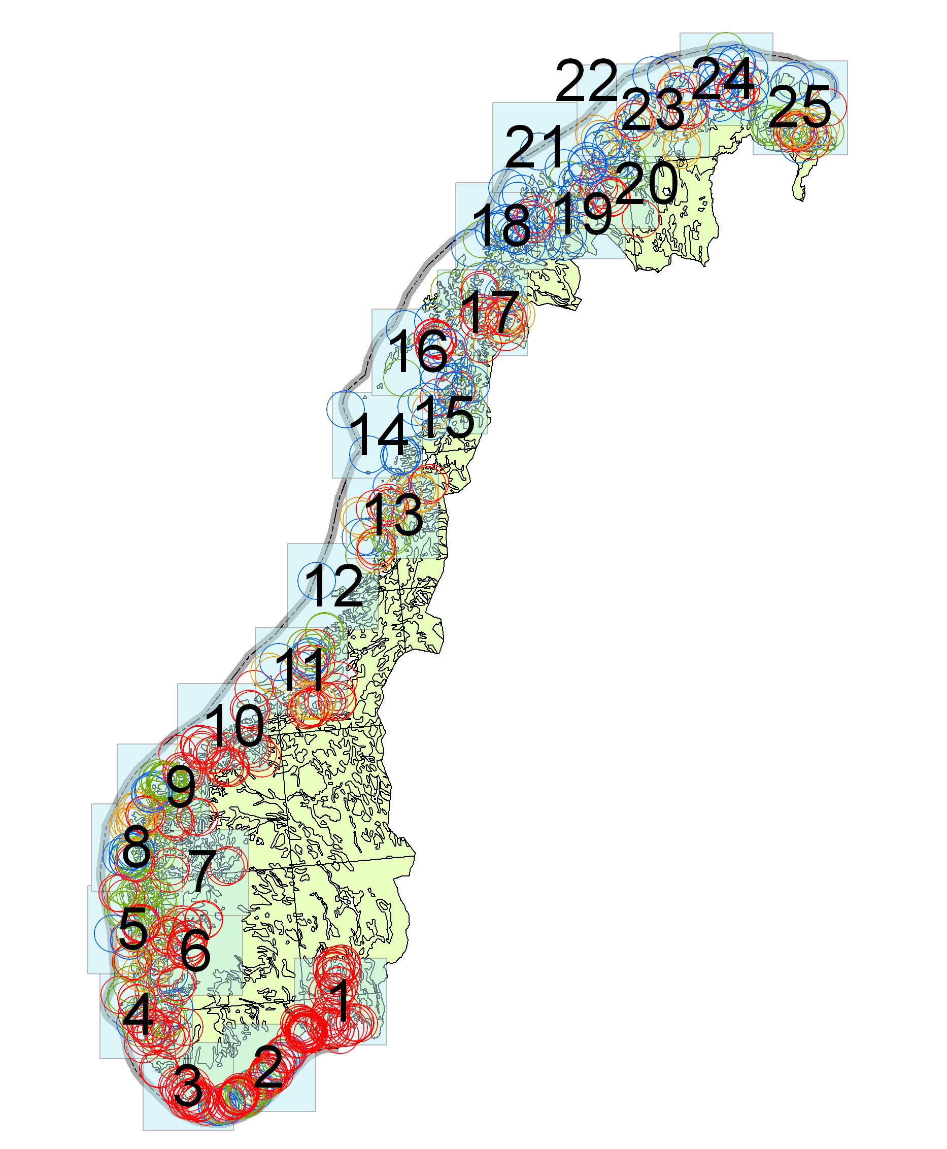 Vannforskriften Forslag til marint stasjonsnett for basisovervåking av miljøgifter