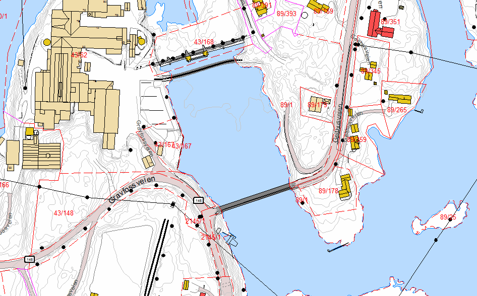 6 (20) 3. GRUNNLAGSMATERIALE 3.1 Forutsetninger 3.1.1 Beliggenhet og plassering Ny geithusbru ligger ved Geithus i Modum kommune.