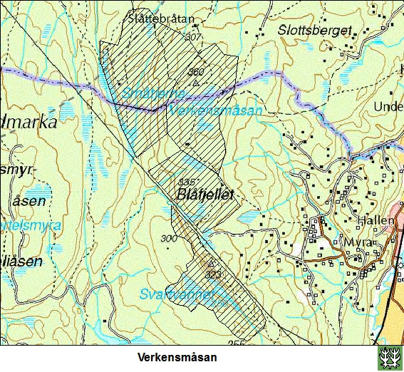 Skjøtsel og forvaltning Ungskogen som befinner seg innenfor området bør skjøttes med sikte på flersjiktet struktur i framtidsskogen. I brattlia og myrområdet under bør skogen få stå til fri utvikling.