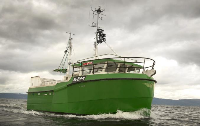 Veien videre KAROLINE verdens første batteridrevne fiskebåt er levert I Norge er det ca 5200 fiskefartøy.