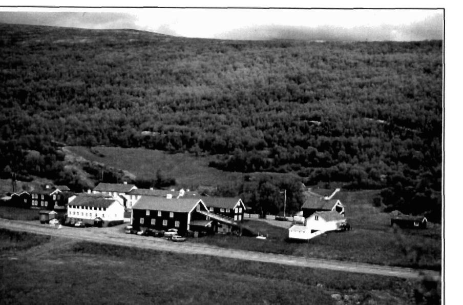 Gjengroing Dovrefjell Kongsvoll, 1900 Kongsvoll, 2000 Norwegian