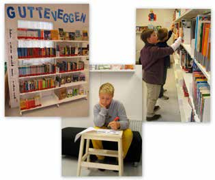 Gutter og interaktiv lesing FAGERHOLT SKOLE Fagerholt skole i Kristiansand har valgt Gutter og lesing som tittel på sitt ressursskoleprosjekt.