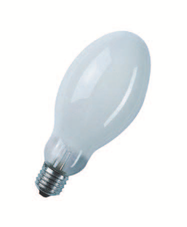 HALOGEN METALLDAMPLAMPE, BRITELUX HSI-SX Lampe som erstatter høytrykksnatriumlamper ved at den benytter samme forkoblingsutstyr. Fordeler: Hvitt lys og god fargegjengivelse. Universal brennstilling.