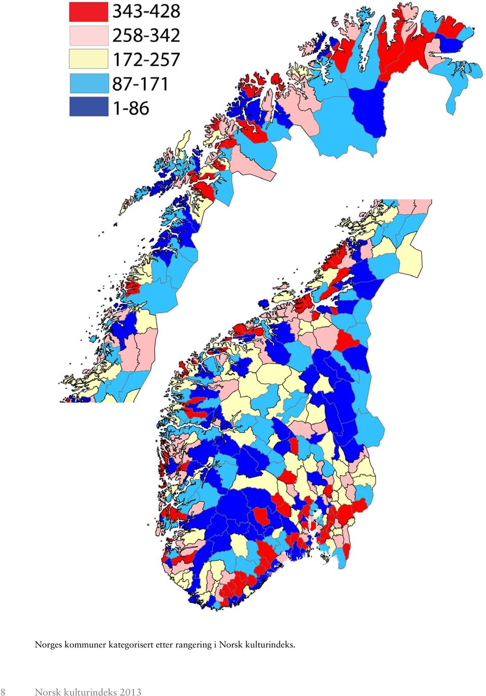 rangering i Norsk