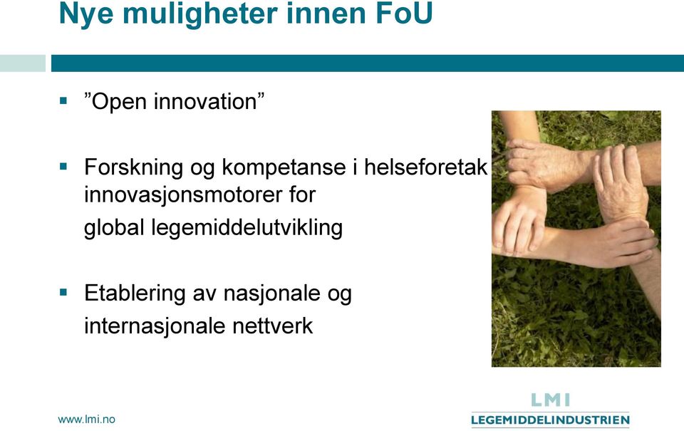 innovasjonsmotorer for global