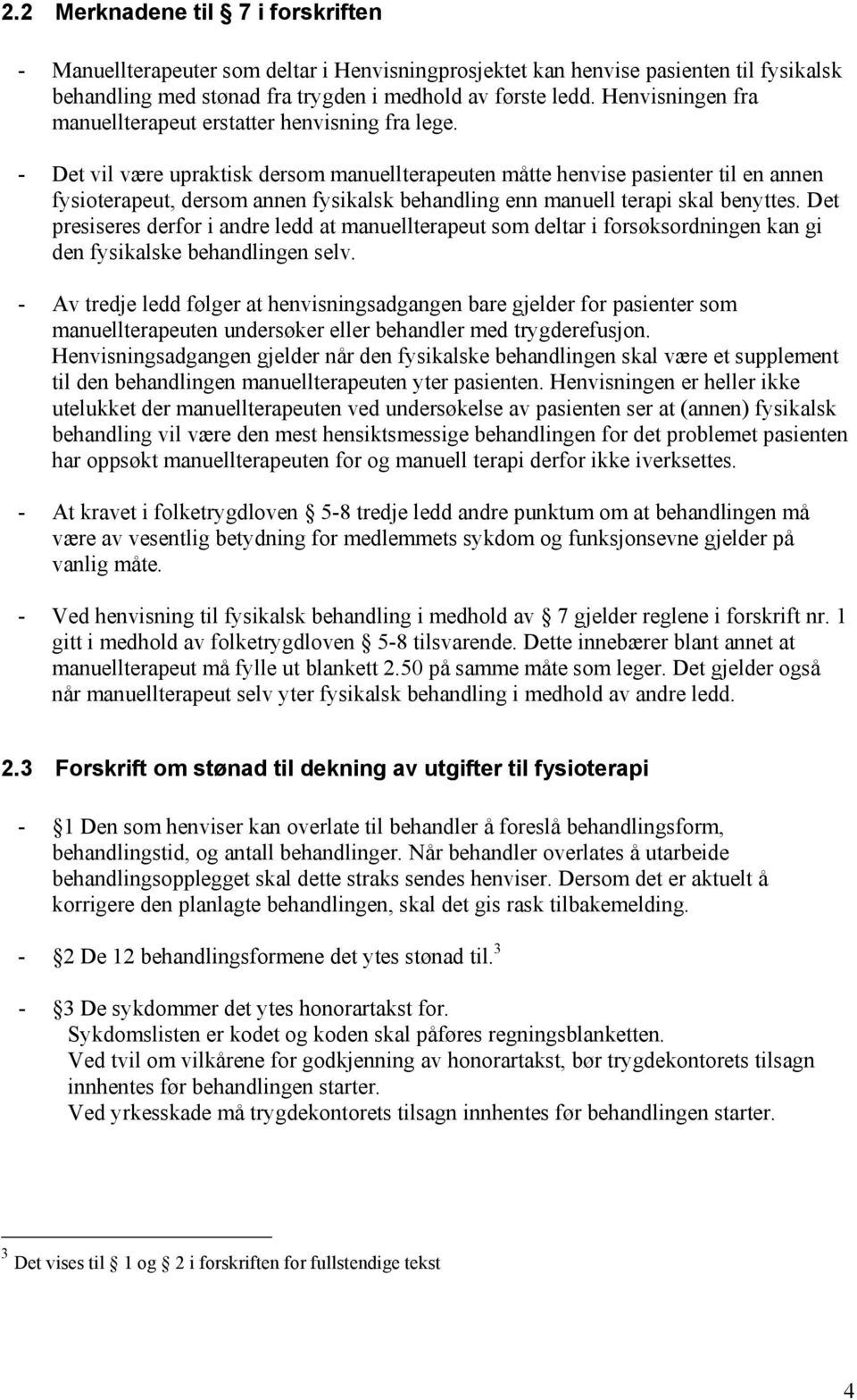 Retningslinjer for henvisning til fysioterapi - PDF Free Download