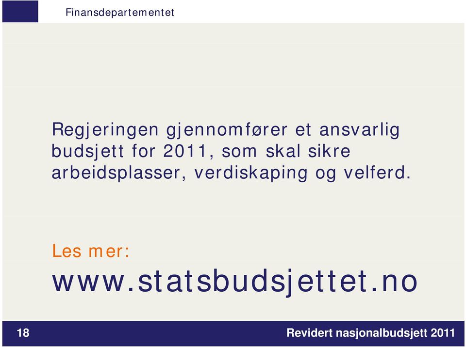 sikre arbeidsplasser, verdiskaping