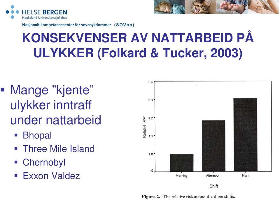 ulykker inntraff under nattarbeid