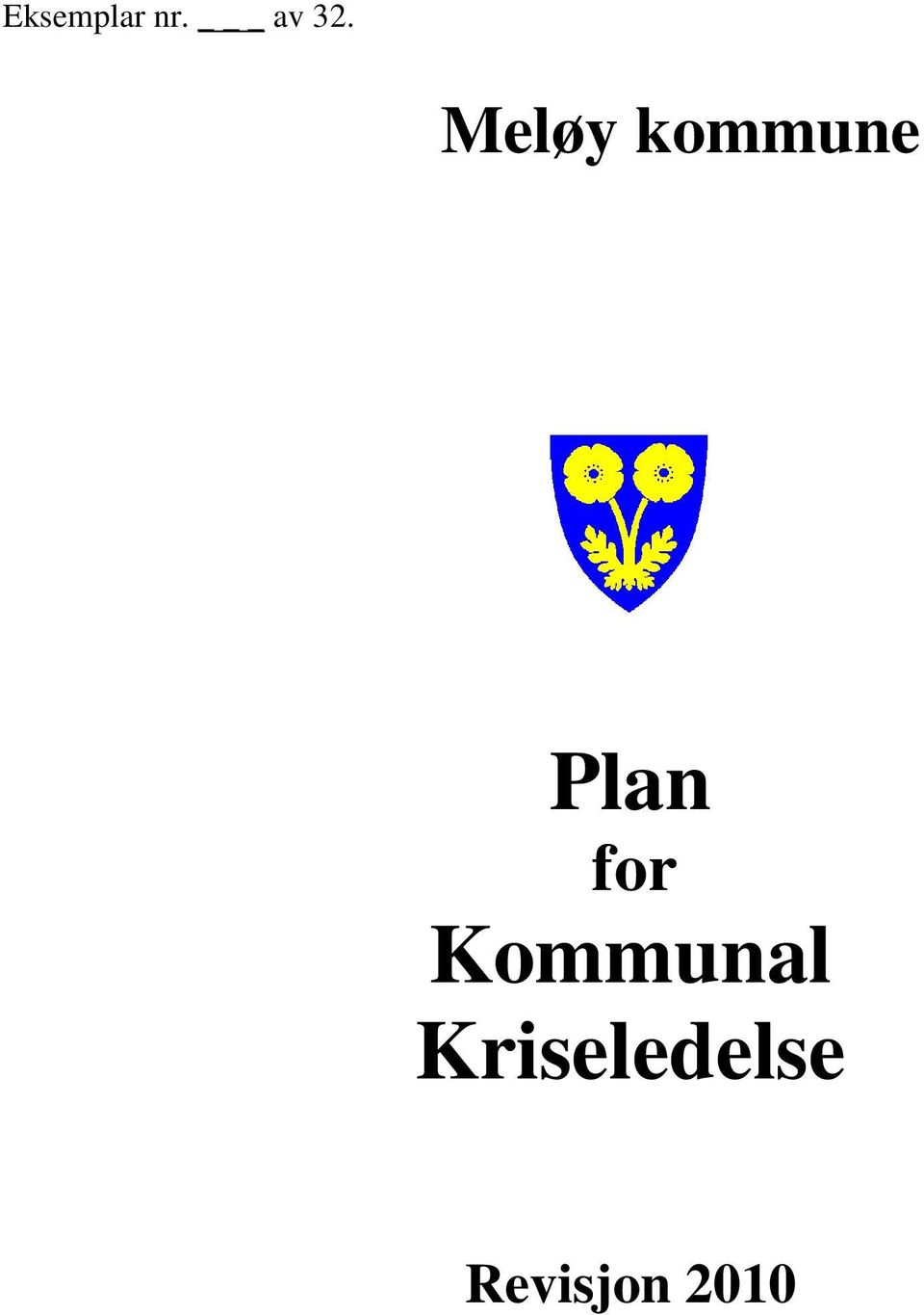 Meløy kommune Plan