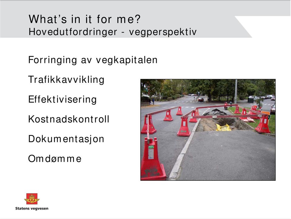 Forringing av vegkapitalen