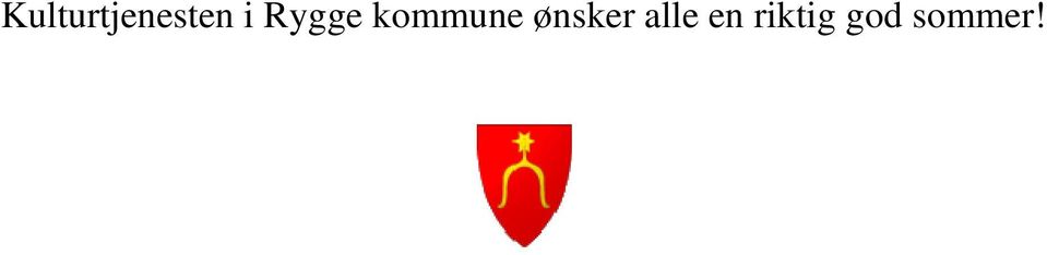 ønsker alle en