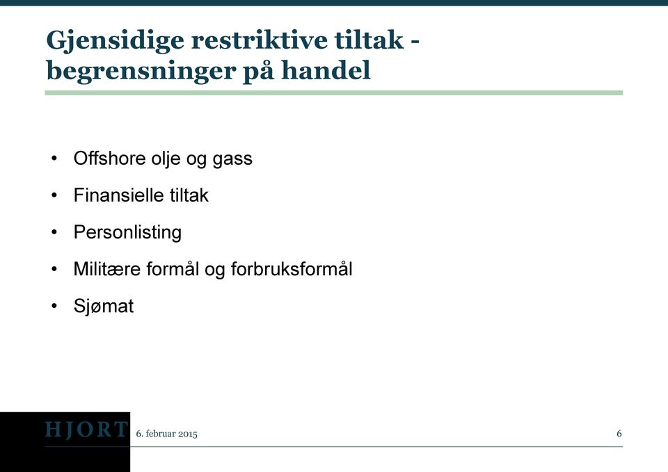 gass Finansielle tiltak Personlisting