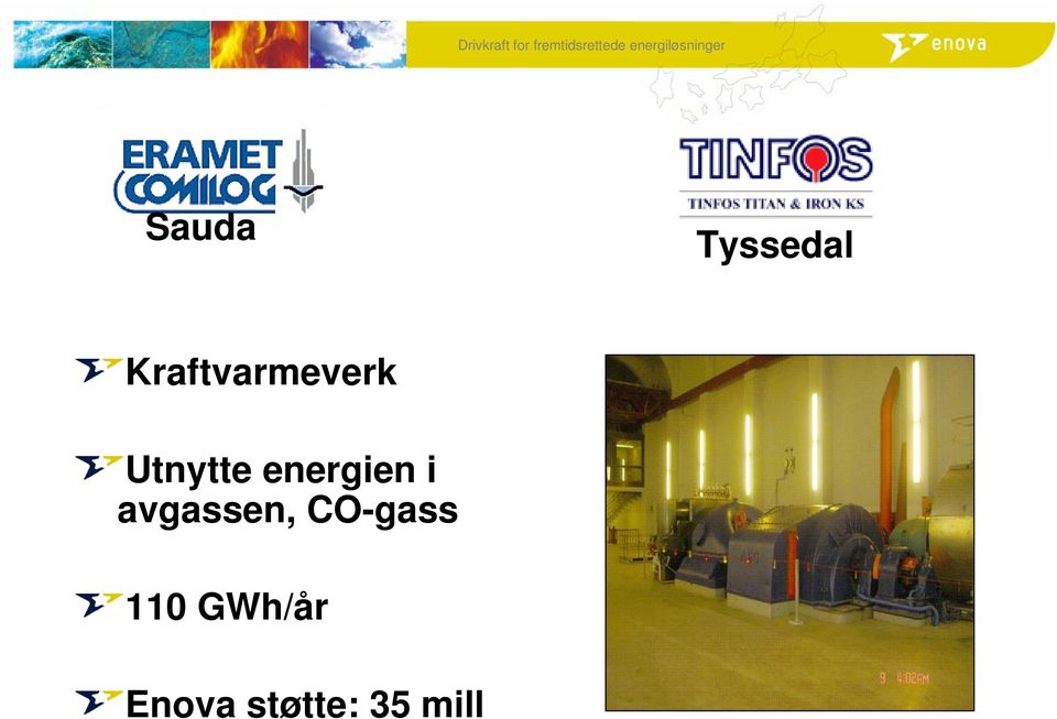 energien i avgassen,