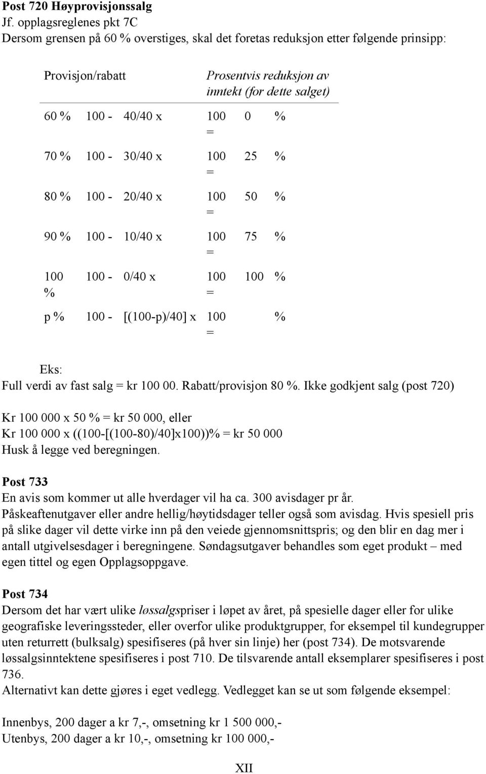 = 70 % 100-30/40 x 100 = 80 % 100-20/40 x 100 = 90 % 100-10/40 x 100 = 0 % 25 % 50 % 75 % 100 % 100-0/40 x 100 = p % 100 - [(100-p)/40] x 100 = 100 % Eks: Full verdi av fast salg = kr 100 00.