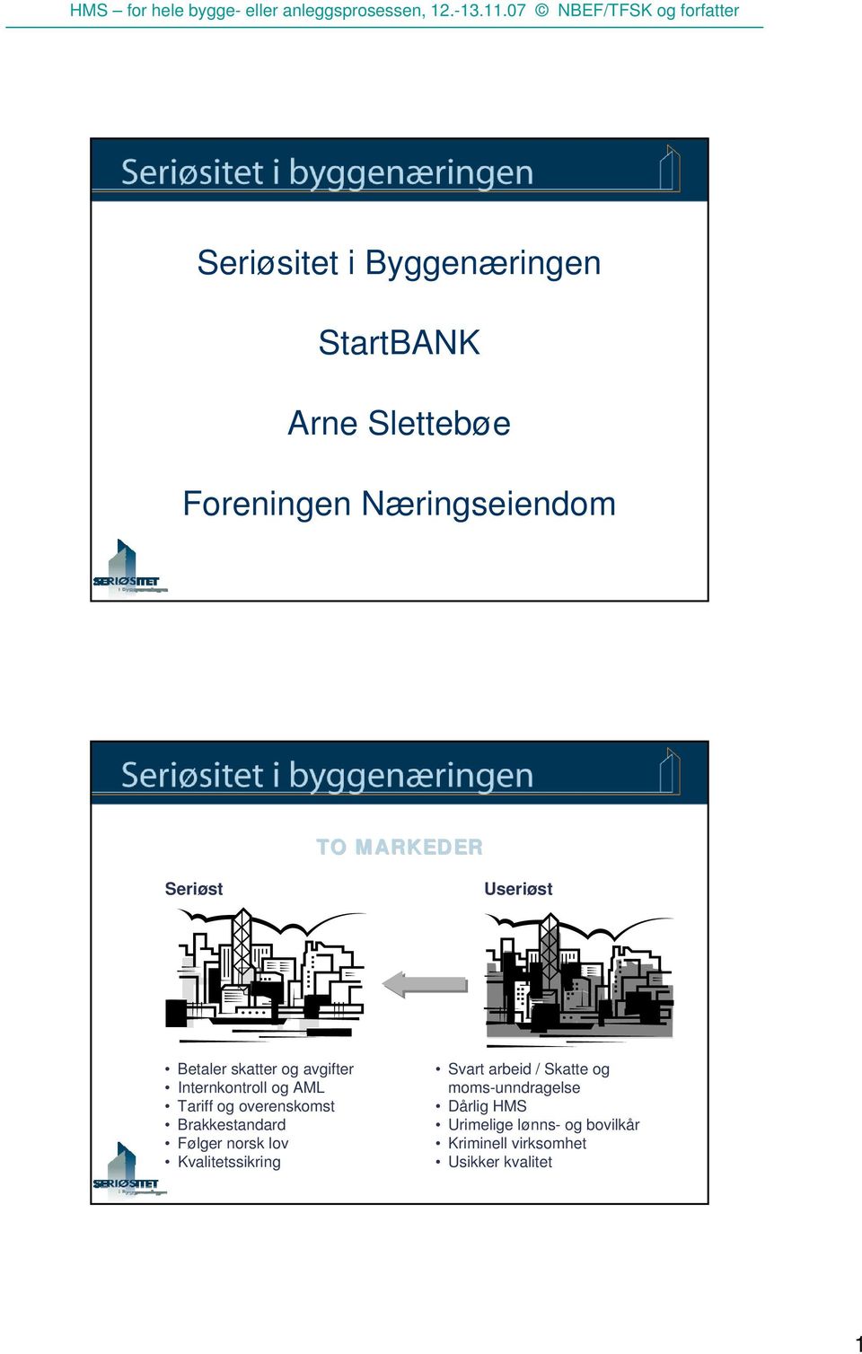 AML Tariff og overenskomst Brakkestandard Følger norsk lov Kvalitetssikring Svart arbeid /