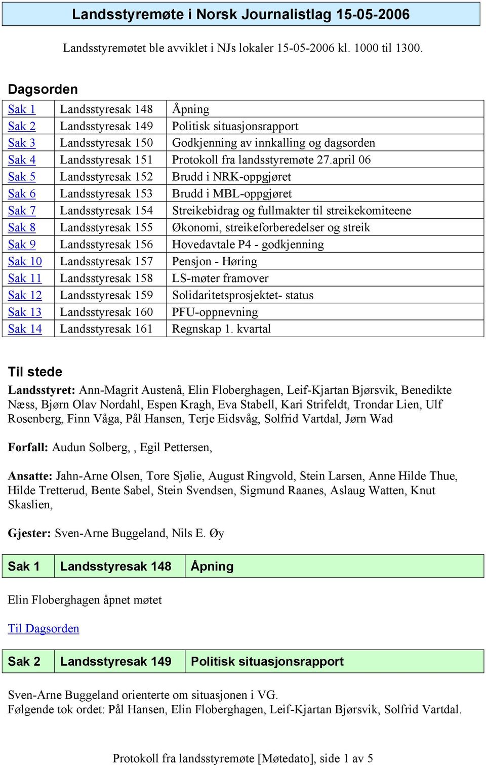 landsstyremøte 27.