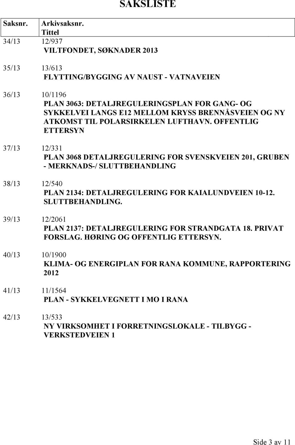 BRENNÅSVEIEN OG NY ATKOMST TIL POLARSIRKELEN LUFTHAVN.