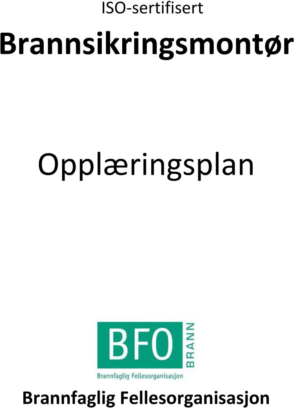 Opplæringsplan