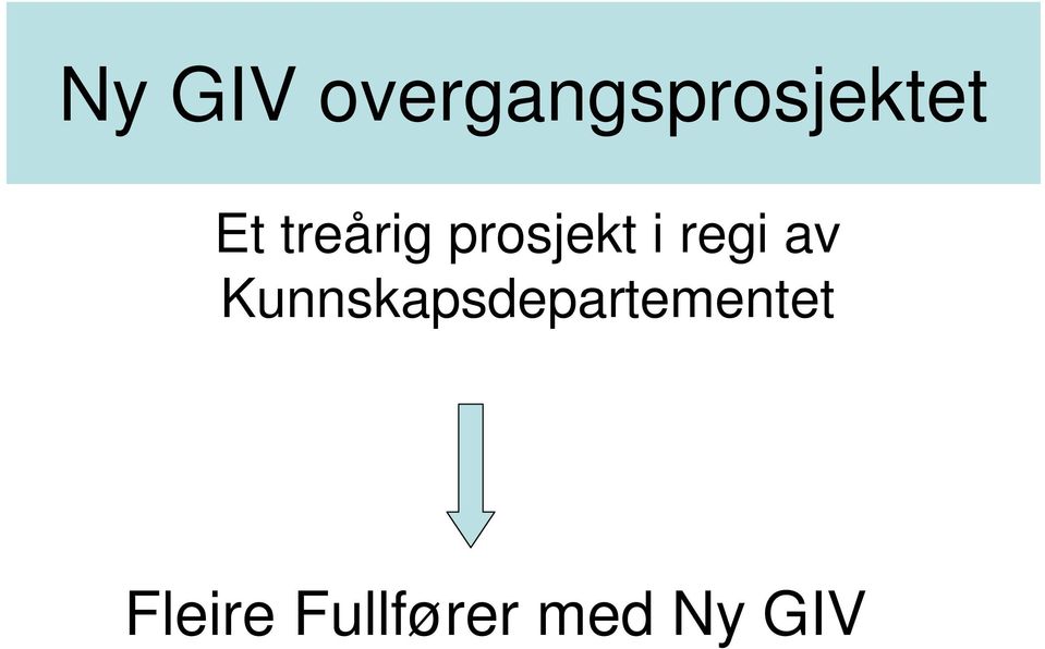 av Kunnskapsdepartementet