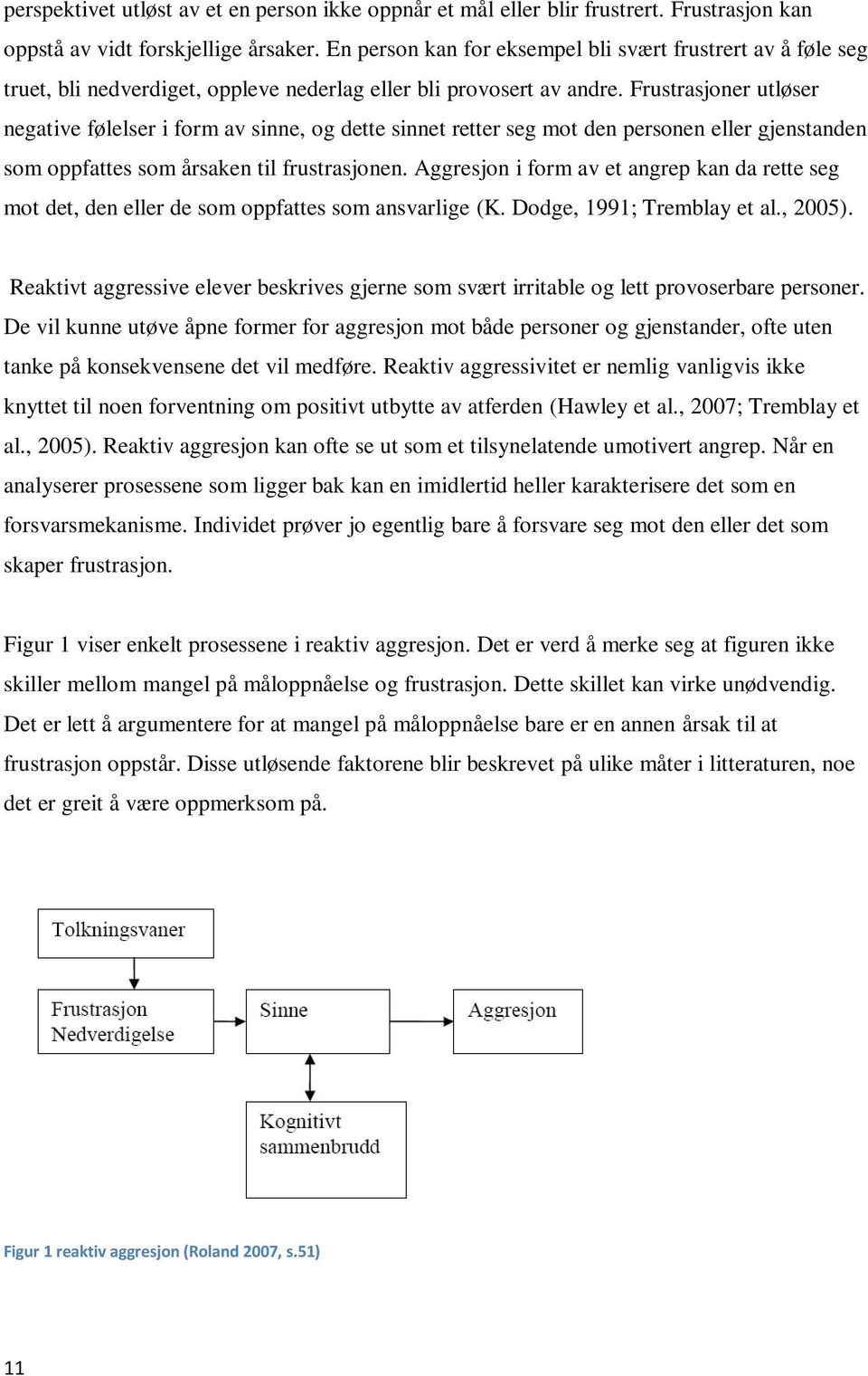 Frustrasjoner utløser negative følelser i form av sinne, og dette sinnet retter seg mot den personen eller gjenstanden som oppfattes som årsaken til frustrasjonen.