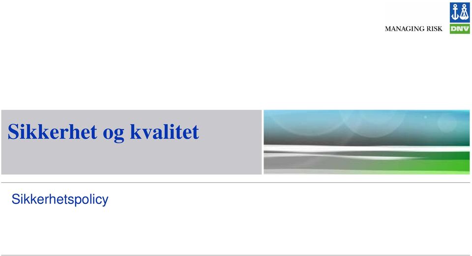 kvalitet