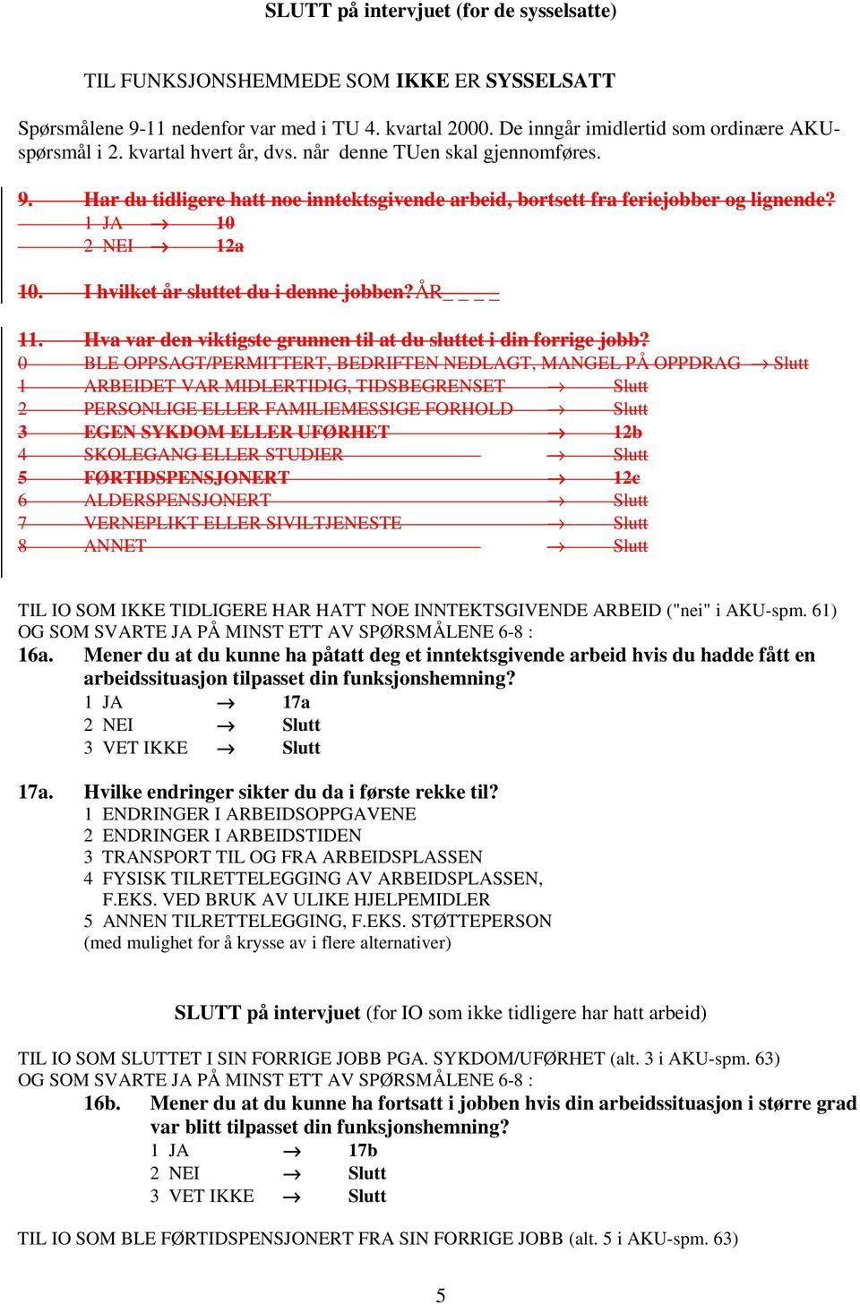 ÅR 11. Hva var den viktigste grunnen til at du sluttet i din forrige jobb?