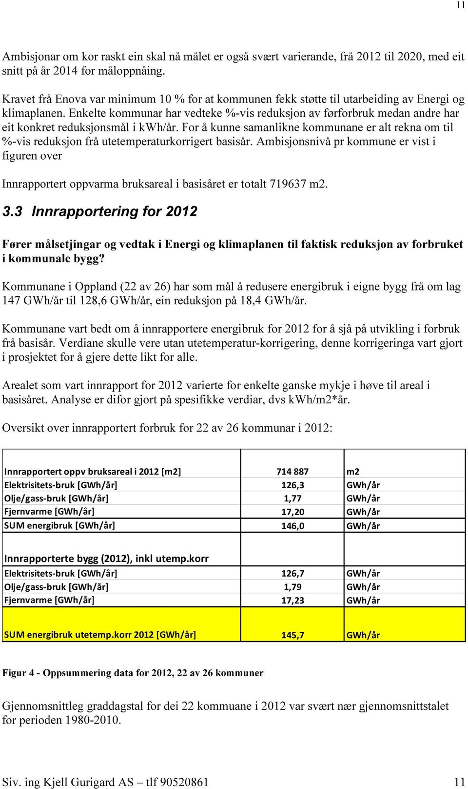 Enkelte kommunar har vedteke %-vis reduksjon av førforbruk medan andre har eit konkret reduksjonsmål i kwh/år.