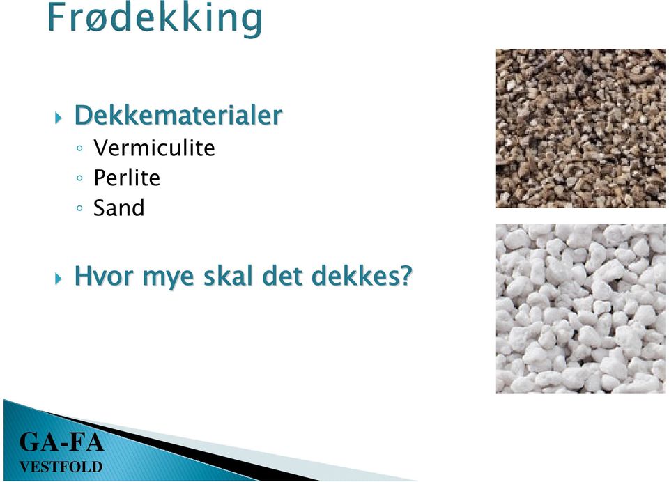 Perlite Sand