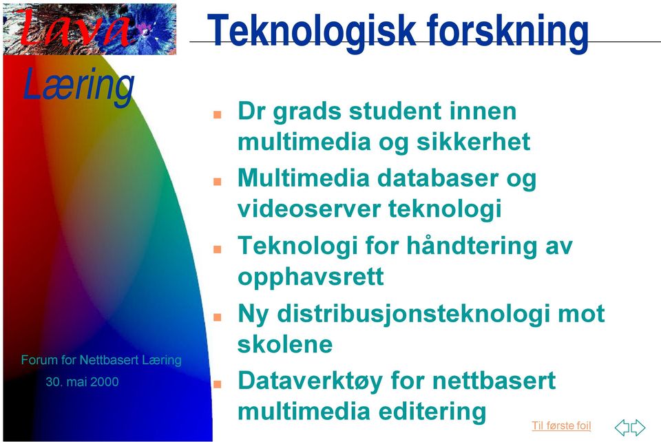 Teknologi for håndtering av opphavsrett Ny